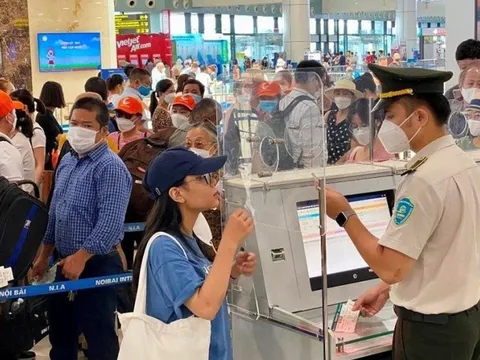 Sân bay Vân Đồn thí điểm xác thực sinh trắc học đối với hành khách