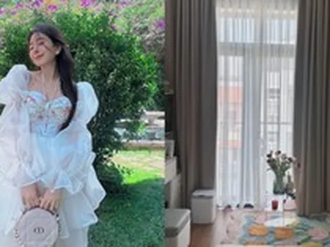 Soi phòng ngủ toàn màu hồng của Võ Ngọc Trân - nữ sinh từng hé lộ kiếm 300 triệu/ tháng, 19 tuổi đã tự tay mua nhà 7,5 tỷ