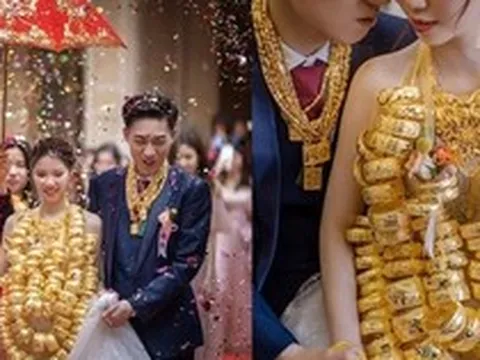 Những đám cưới hoành tráng nhưng 'kiệm vàng' của người giàu Việt: Liệu càng vương giả, họ càng ít phô trương?