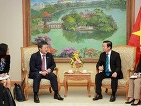 Phó Thủ tướng Trần Hồng Hà tiếp Trưởng đại diện JICA tại Việt Nam