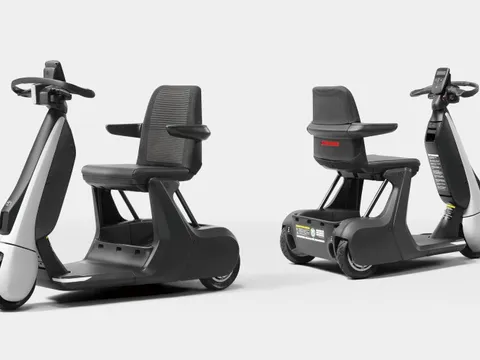 Toyota làm xe điện ba bánh: Phanh khẩn cấp như ô tô, giá ngang SH nhưng chạy được... 12km/sạc