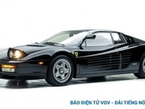 Chiêm ngưỡng 5 mẫu xe Ferrari Testarossa cổ sẽ được đấu giá tại Ý vào tháng 5 tới