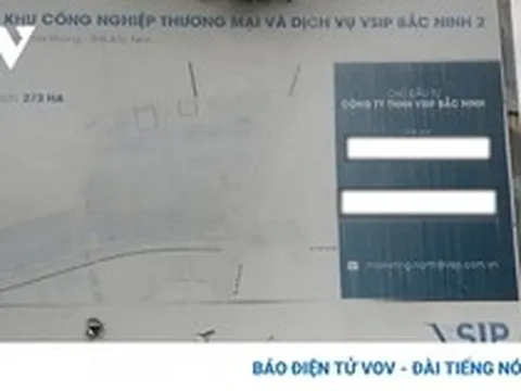 Yêu cầu huyện Yên Phong kiểm tra lại trình tự, thủ tục dự án KCN VSIP 2