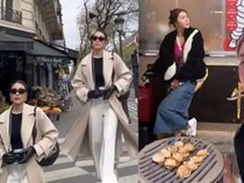 Loạt người đẹp Vbiz check-in du lịch nước ngoài: Tăng Thanh Hà sang chảnh tại Paris, siêu mẫu Minh Tú càn quét chợ đêm Đài Bắc