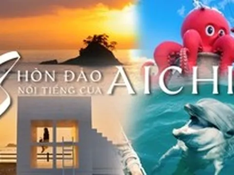 Vượt sóng tới 3 hòn đảo thanh bình tuyệt đẹp ở Aichi: Chốn dừng chân chữa lành thân - tâm - trí