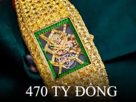'Kho báu’ đính hơn 400 viên kim cương cực hiếm của Jacob & Co. tinh xảo đến mức nào mà giá 470 tỷ đồng không ai chê đắt?