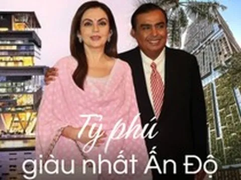 Tỷ phú giàu nhất Ấn Độ lấy vợ tầng lớp trung lưu: Tặng toàn quà tầm cỡ như lâu đài trên không, tuyên bố không bao giờ ly hôn vì 1 lý do