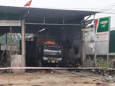 Sức khoẻ các nạn nhân trong vụ nổ kinh hoàng tại gara ô tô ở Nghệ An