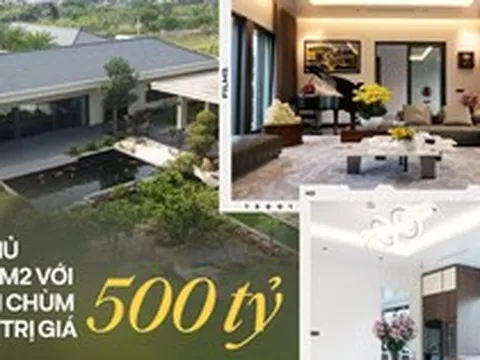 Khám phá biệt phủ rộng 10.000m2 'độc nhất vô nhị' của nữ đại gia Hải Phòng: Không gia đậm chất Bắc Âu, sửng sốt nhất là bộ đèn chùm pha lê trị giá 500 tỷ đồng