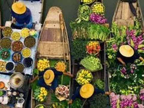 Đến Việt Nam, người nước ngoài 'vỡ òa' trước quà tặng của dòng Mê Kông - huyết mạch của Trái đất