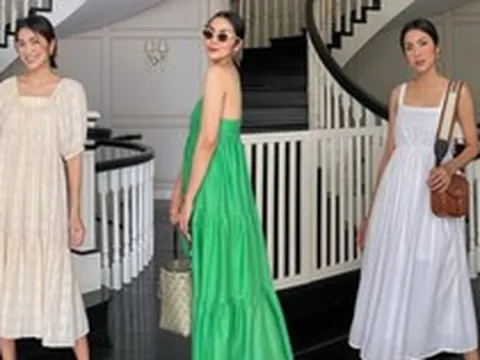 Chỉ có thể là ''ngọc nữ'' Hà Tăng: Body đẹp xuất sắc nhưng chỉ thích duy nhất 1 kiểu váy thùng thình, giấu dáng