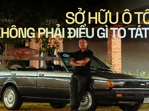 Từng vô địch quốc tế, tay đua 9x về Gia Lai độ Nissan mui trần giá 30 triệu vì câu nói 'đời tôi không biết bao giờ có ô tô' của người bạn