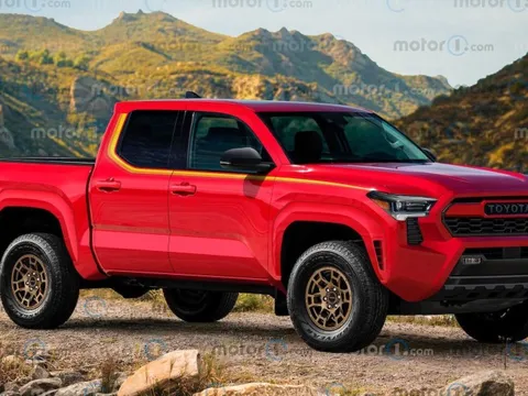 Xem trước anh em sinh đôi của Toyota Hilux mới: Nội thất như xe sang, bản yếu nhất được dự đoán 265 mã lực