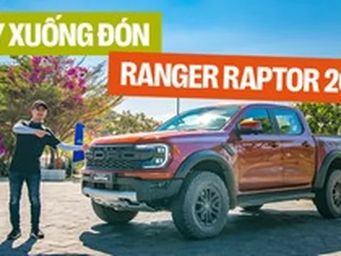 Tôi vắt sức Ford Ranger Raptor giá 1,3 tỷ đồng trên đồi cát: Đã hiểu vì sao các bán tải khác phải 'quỳ xuống'