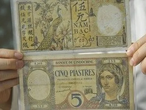 Bộ sưu tập tiền cổ 'cực độc', có tờ được định giá 300 triệu đồng