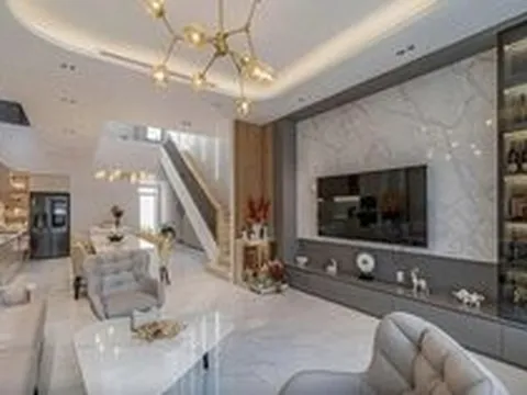 Cố gắng nhiều năm xây nhà 8 tỷ: Riêng điều hòa phòng khách đã hơn 1 tỷ, diện tích 130m2 với nội thất sang trọng