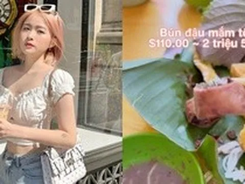 Mua đồ hiệu đã thường, "vợ quốc dân" Chao khẳng định đẳng cấp tiêu tiền khi sang Mỹ ăn bún đậu mắm tôm