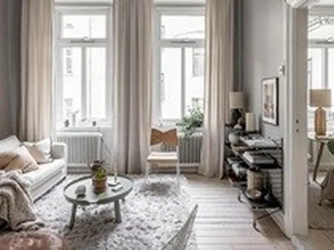 Không gian sống đầy đủ tiện nghi đến bất ngờ bên trong căn hộ 35m²