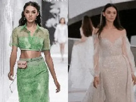 Mẫu Tây Dianka Zakhidova nhanh chóng lấy lại vóc dáng sau khi sinh con