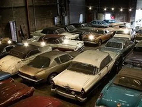 Phát hiện bộ sưu tập hàng trăm xe cổ tại Hà Lan