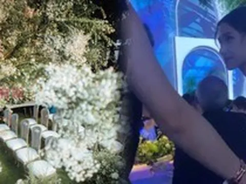 Đám cưới ái nữ “vua sòng bài" và Đậu Kiêu: Khung cảnh ngập hoa tươi với chi phí lên tới 150 tỷ đồng, cả gia tộc vắng mặt kỳ lạ