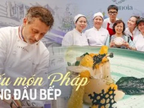 Đích thân đầu bếp của Đại sứ quán Pháp trình diễn và hướng dẫn nấu ăn miễn phí cho người dân thì sẽ như thế nào?