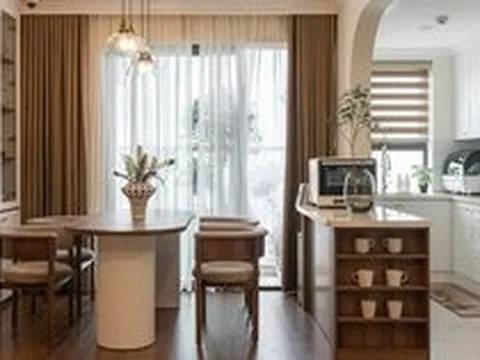 Căn hộ 94 mét vuông được thiết kế đẹp như phim Hàn Quốc