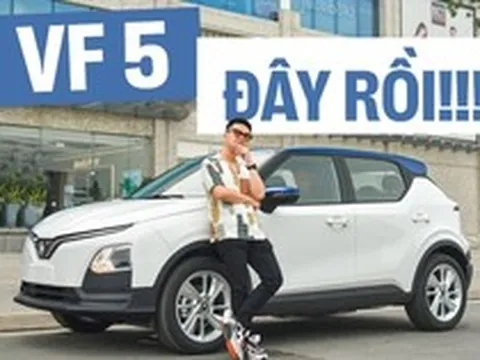 Tôi ngồi thử VinFast VF 5 Plus bản thương mại: Rộng rãi, nhiều trang bị ổn nhưng vẫn cần cải thiện vài điểm này