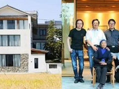 4 anh em góp tiền tỷ xây biệt thự 700m2 báo hiếu bố mẹ: 11 phòng đủ cho 11 thành viên, hẹn nhau nghỉ hưu về quê 'sống hòa thuận'