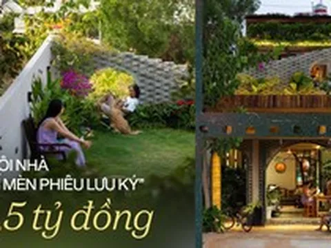 Ngôi nhà Dế Mèn lên cả báo Mỹ của đôi vợ chồng ở Phan Thiết: Tổng chi phí 2,5 tỷ đồng, mỗi không gian là một chốn bình yên