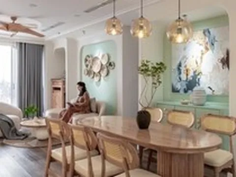 Vợ chồng mua đứt căn hộ giá 4 tỷ, chi gần 600 triệu thiết kế ai cũng mê