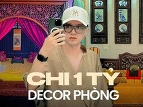 Trai độc thân 8X đời đầu, mê phim cung đấu, mạnh tay chi gần 1 tỷ để hô biến phòng ngủ lộng lẫy như cổ trang Trung