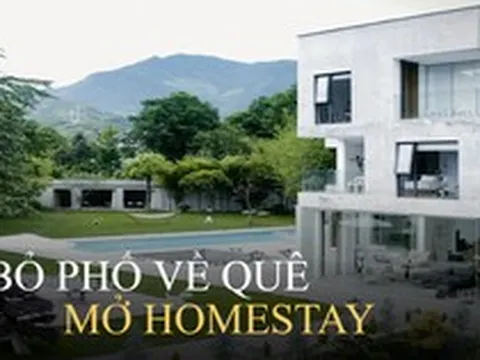 35 tuổi cặp vợ chồng bỏ phố về quê xây homestay, bất ngờ “ẵm” giải quốc tế về kiến trúc hiếm có của châu Á