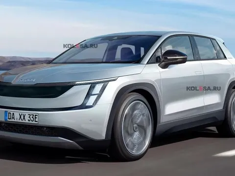 Hai xe Skoda ngang cỡ Santa Fe, Camry sắp ra mắt Việt Nam nhá hàng kiểu dáng mới, hãng tiết lộ thiết kế khác hoàn toàn đời cũ
