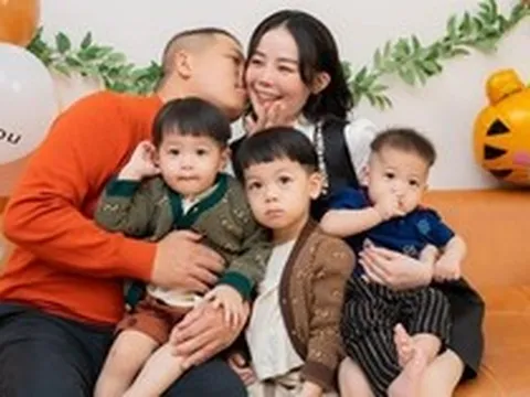 Chọn ở nhà thay vì đi chơi dịp lễ, gia đình nhỏ tận hưởng phút giây thảnh thơi bên nhau