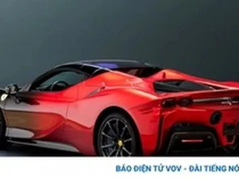 Chiêm ngưỡng Ferrari SF90 Spider phiên bản được thiết kế riêng cực ấn tượng