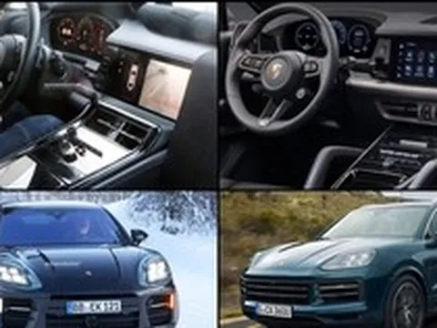 Nhìn nội thất Porsche Panamera mới thế này thì tới đây khó phân biệt được với Cayenne, Macan hay Taycan