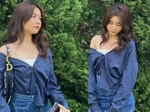 Con gái út nhà MC Quyền Linh lên đồ khoe dáng ở tuổi 15, visual trong trẻo không kém gì chị cả Lọ Lem