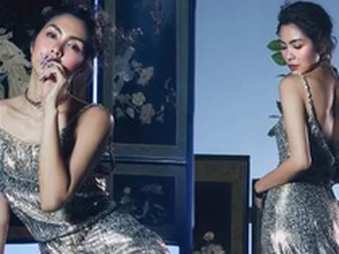 Hà Tăng trong loạt ảnh mới: Khoe cận visual và "xương cánh bướm", khí chất chuẩn phu nhân hào môn