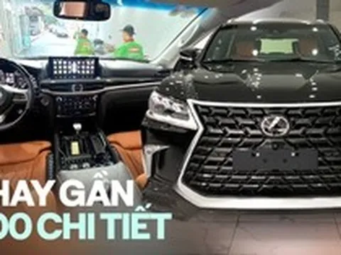 Chủ tịch bỏ 2,4 tỷ độ Lexus LX 570 2013: Trông như xe 10 tỷ, nội thất tốn hơn 1,1 tỷ, giống bản cho đại gia Trung Đông