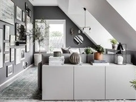 Căn hộ thiết kế hình chữ U giúp tiết kiệm không gian đáng kể