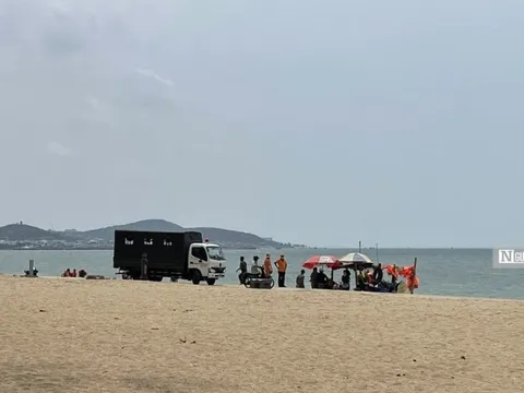 Bình Thuận: Tìm kiếm nam thanh niên tắm biển Đồi Dương bị mất tích