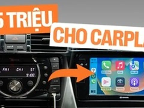 Tôi bỏ 2,5 triệu đồng độ màn cho Toyota Vios 2013: Dùng Apple CarPlay mượt, thêm nhiều tính năng như xe đời mới mà nhìn xe vẫn như 'zin'