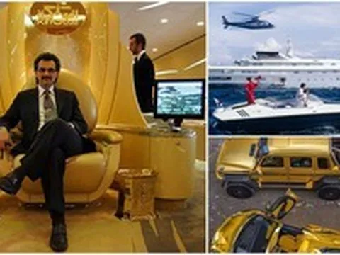 Khối tài sản khổng lồ của Hoàng tử Alwaleed bin Talal - người giàu nhất Ả Rập Xê Út