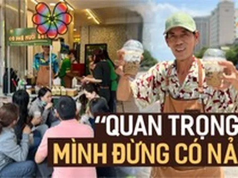 Khởi nghiệp cà phê muối ở độ tuổi gần 60, bí quyết thành công mà chú Long muốn nói với người trẻ là gì?