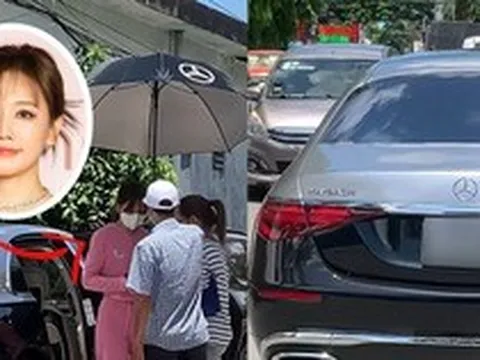 Hari Won đến tận phim trường Rap Việt thăm Trấn Thành trên xế xịn hạng sang 9 tỷ mới tậu