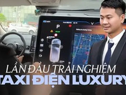 Trải nghiệm lần đầu đi taxi Luxury của Xanh SM: Vinfast VF8 êm ái, dịch vụ cao cấp, nhưng còn gì hạn chế?