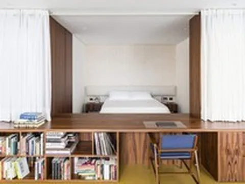 Studio được cải tạo thành căn hộ hiện đại trong tích tắc