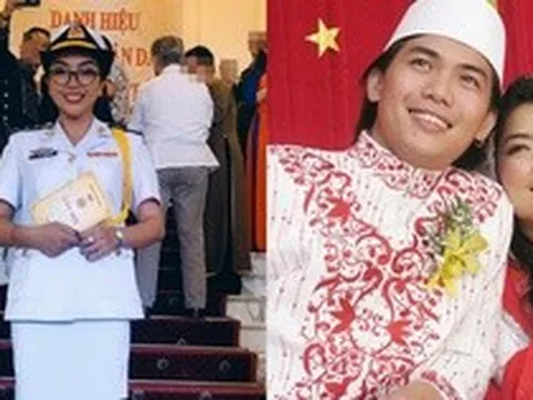 Cuộc sống hạnh phúc của nữ ca sĩ mang hàm trung tá, được phong NSƯT trẻ nhất Việt Nam, lấy chồng Việt lai Pakistan