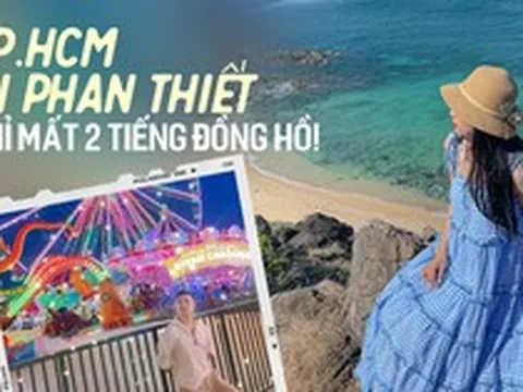 TP.HCM đã có điểm du lịch biển lý tưởng khác ngoài Vũng Tàu, biển đẹp mê ly nhưng chỉ mất 2 tiếng di chuyển